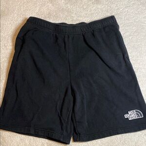 The North Face Black Athletic Shorts with Elastic Waistband